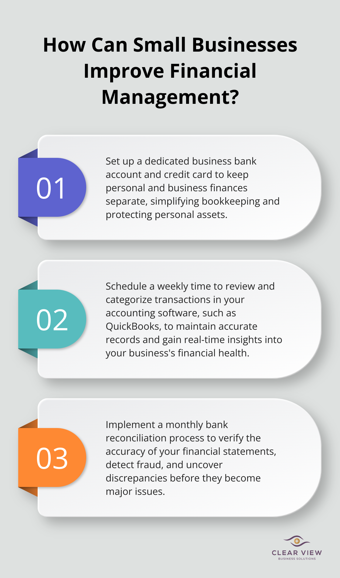 Fact - How Can Small Businesses Improve Financial Management?