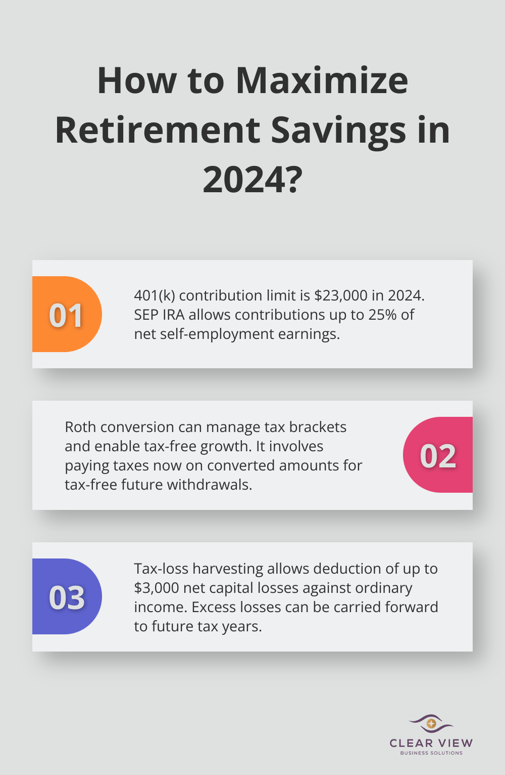 Fact - How to Maximize Retirement Savings in 2024?