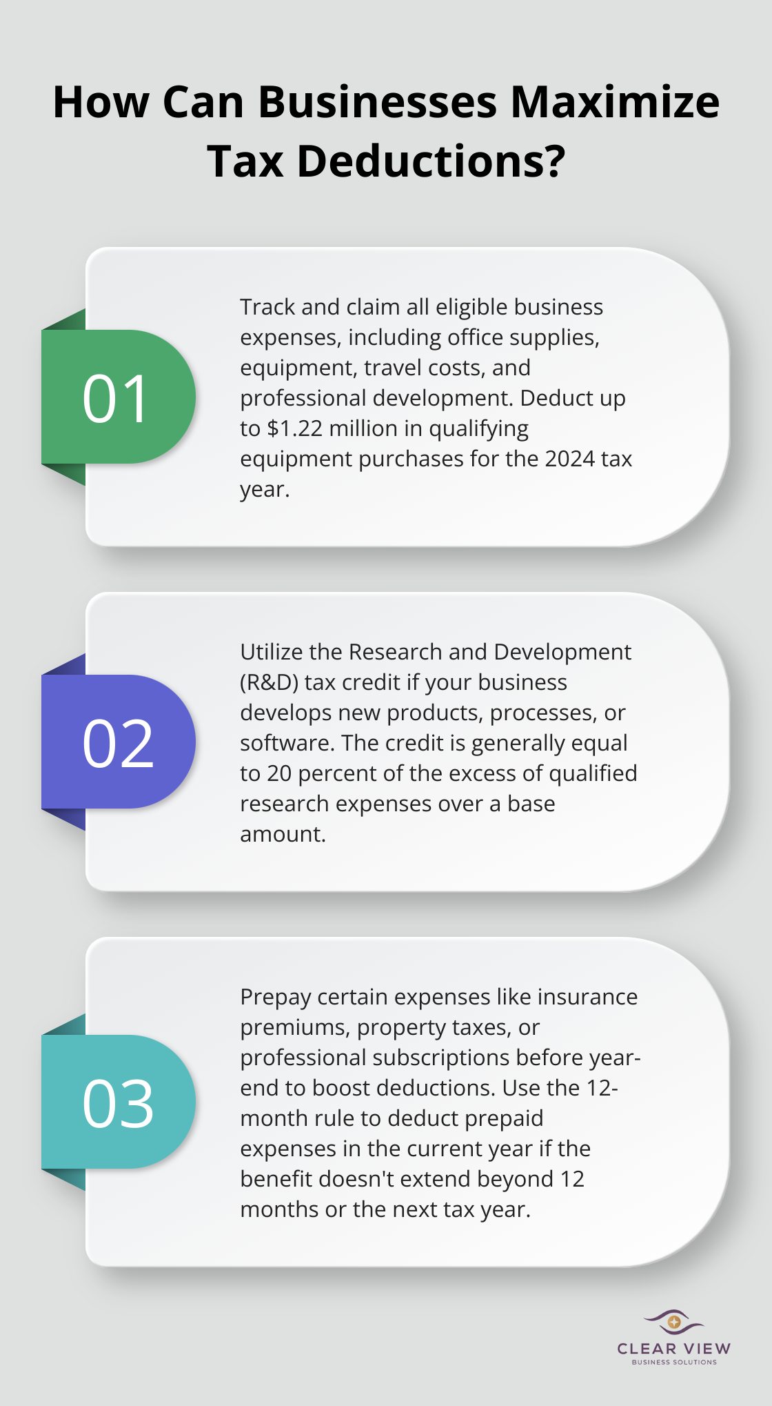 Fact - How Can Businesses Maximize Tax Deductions?