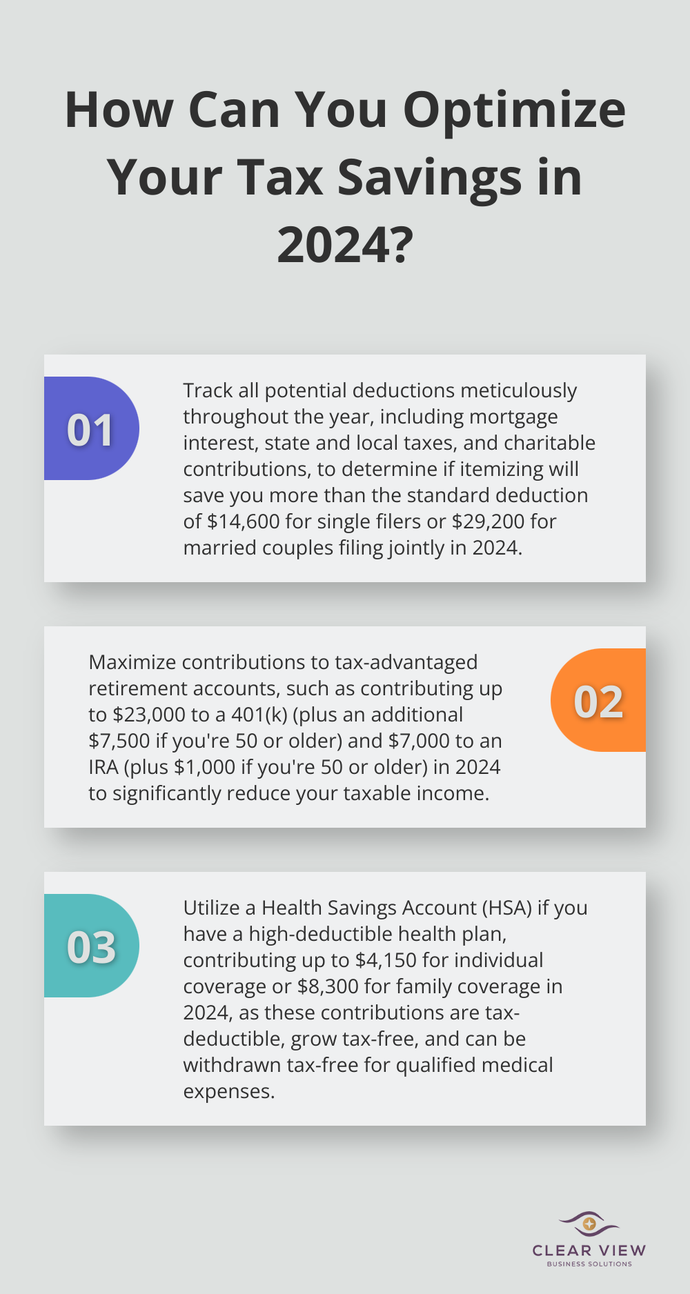 Infographic: How Can You Optimize Your Tax Savings in 2024?