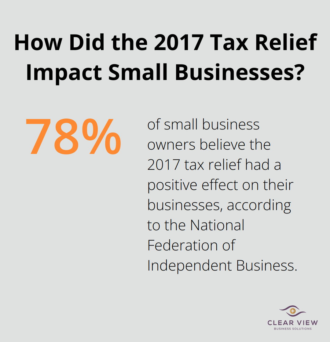 Infographic: How Did the 2017 Tax Relief Impact Small Businesses?