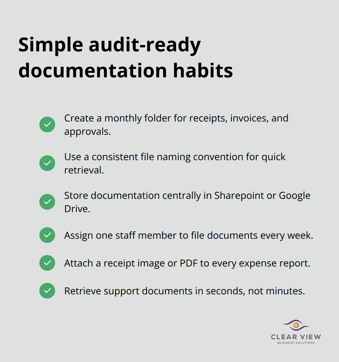 Practical habits that make nonprofit audits faster and less stressful - Bookkeeping basics nonprofits