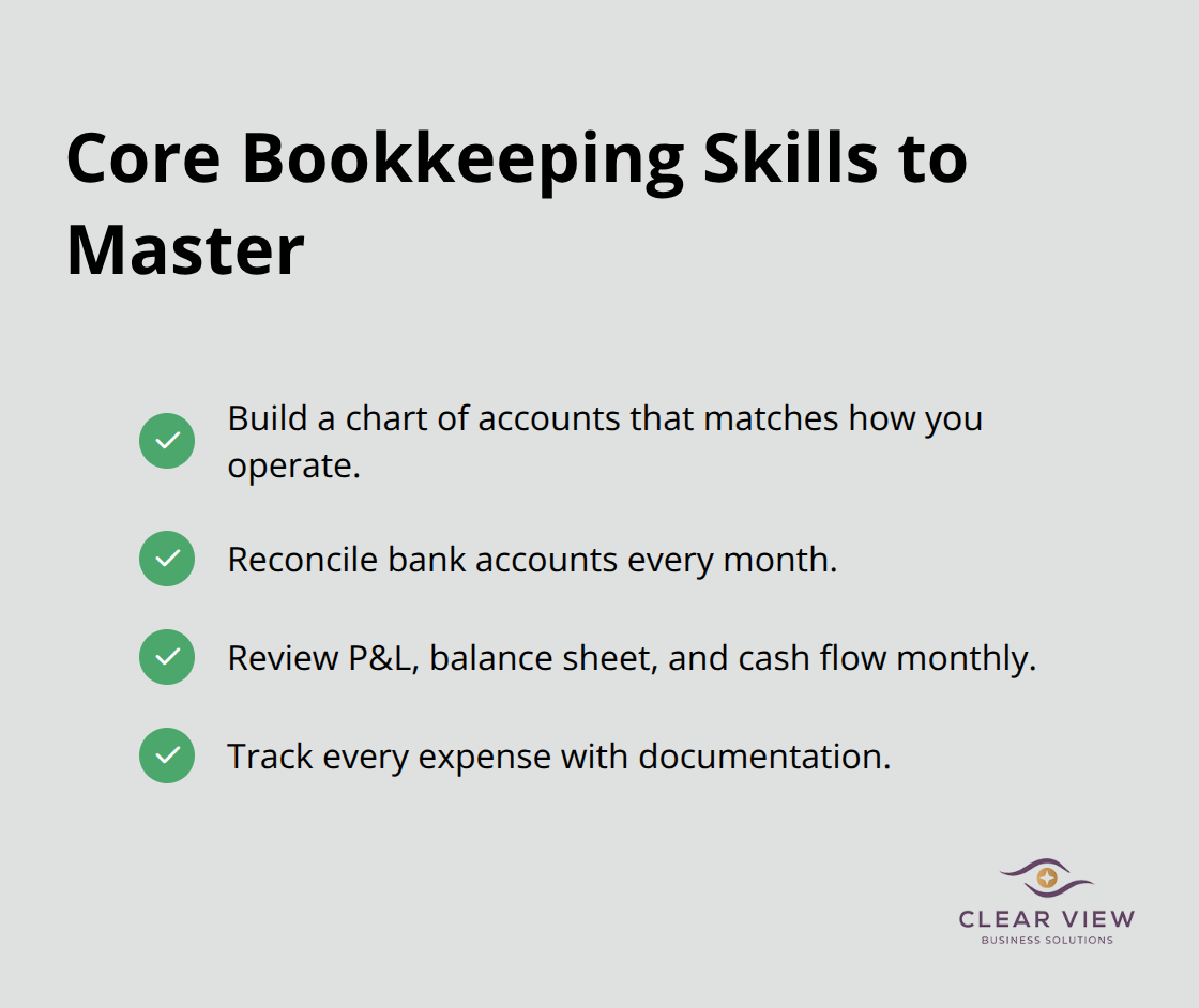 Four essential bookkeeping skills for Tucson small businesses - Bookkeeping basics Tucson