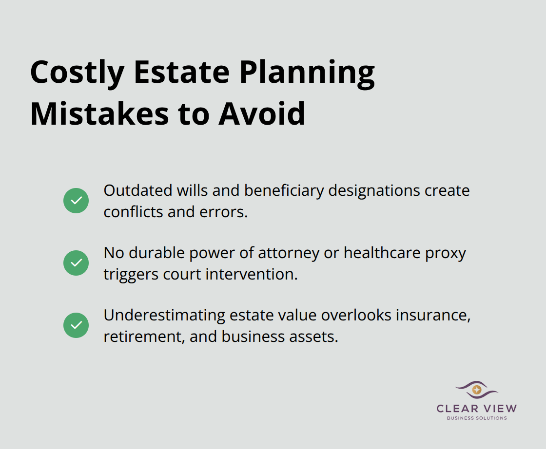 Checklist of common estate planning mistakes Tucson families should avoid