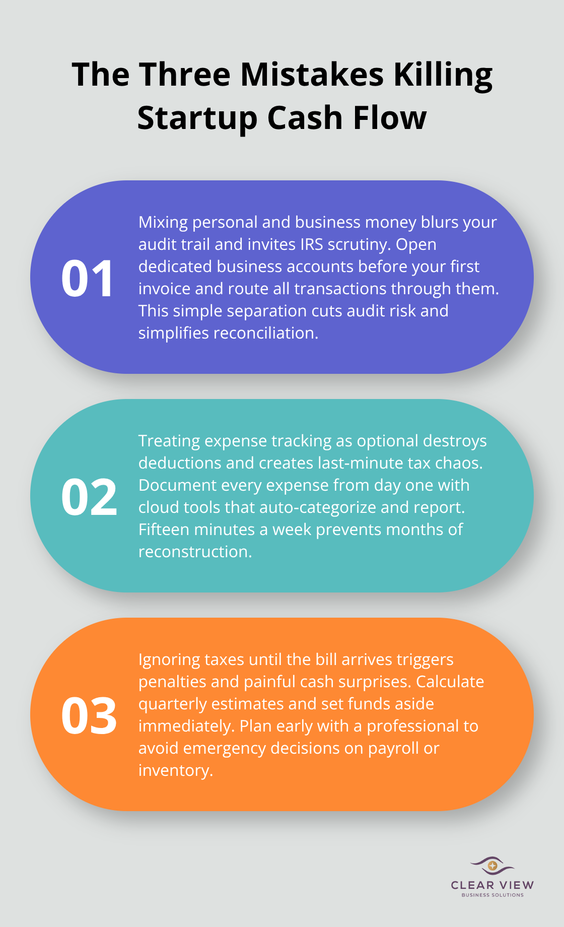 Three critical startup accounting mistakes that derail cash flow and growth