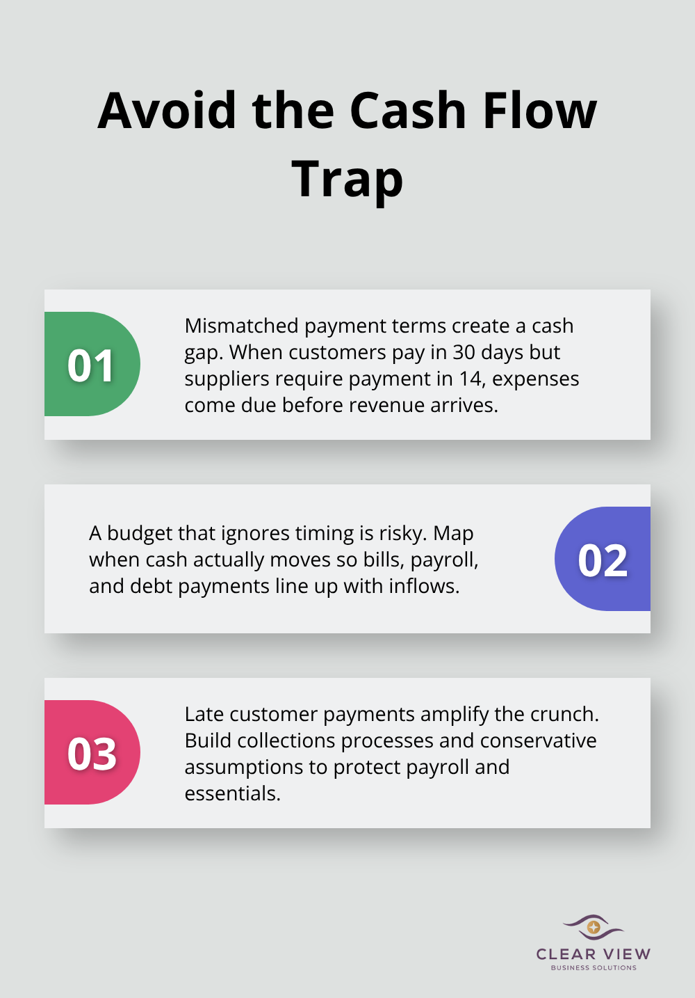 Three ways founders can avoid the cash flow timing gap that sinks startups